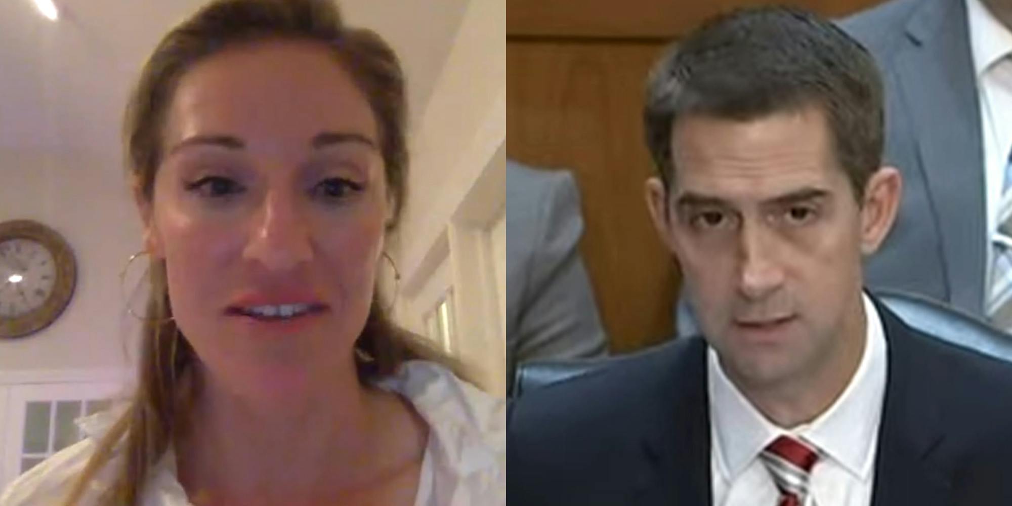 tom cotton and susanna gibson