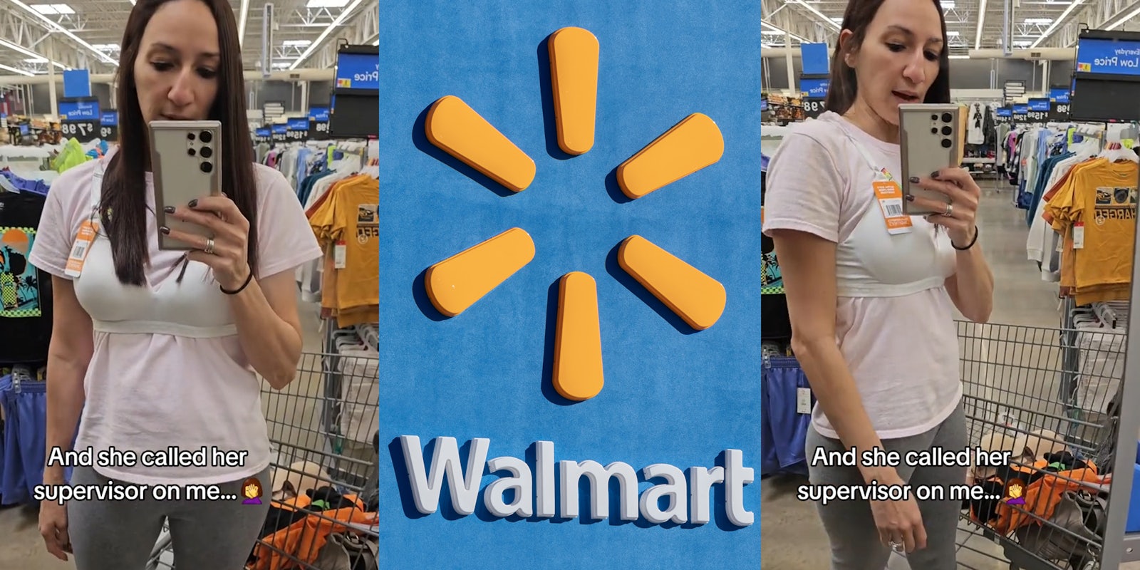 Woman Blasts Walmart for Not Letting Her Try on Bras