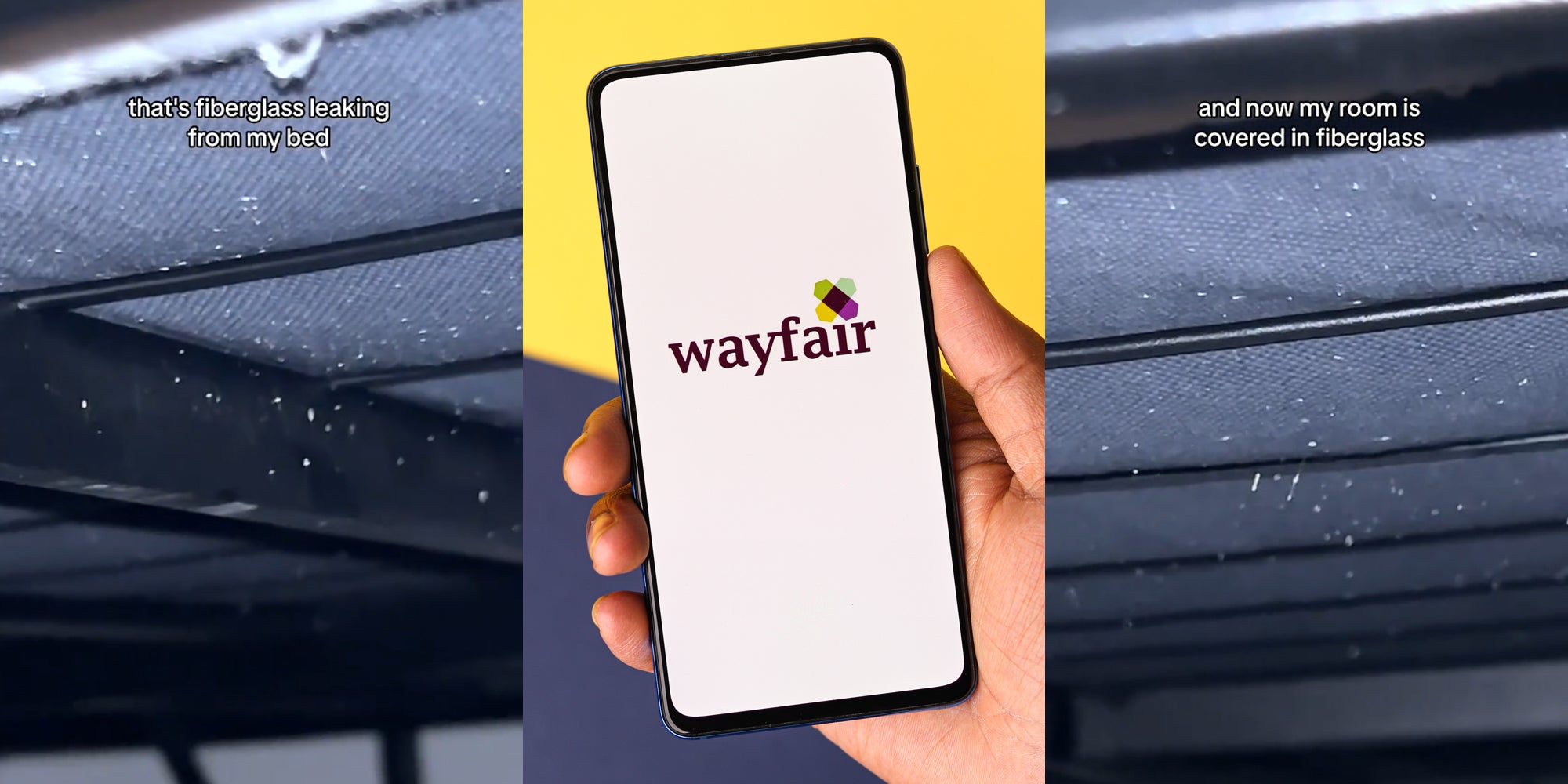 Wayfair Customer Says Her Mattress Is ‘Leaking’ Fiberglass