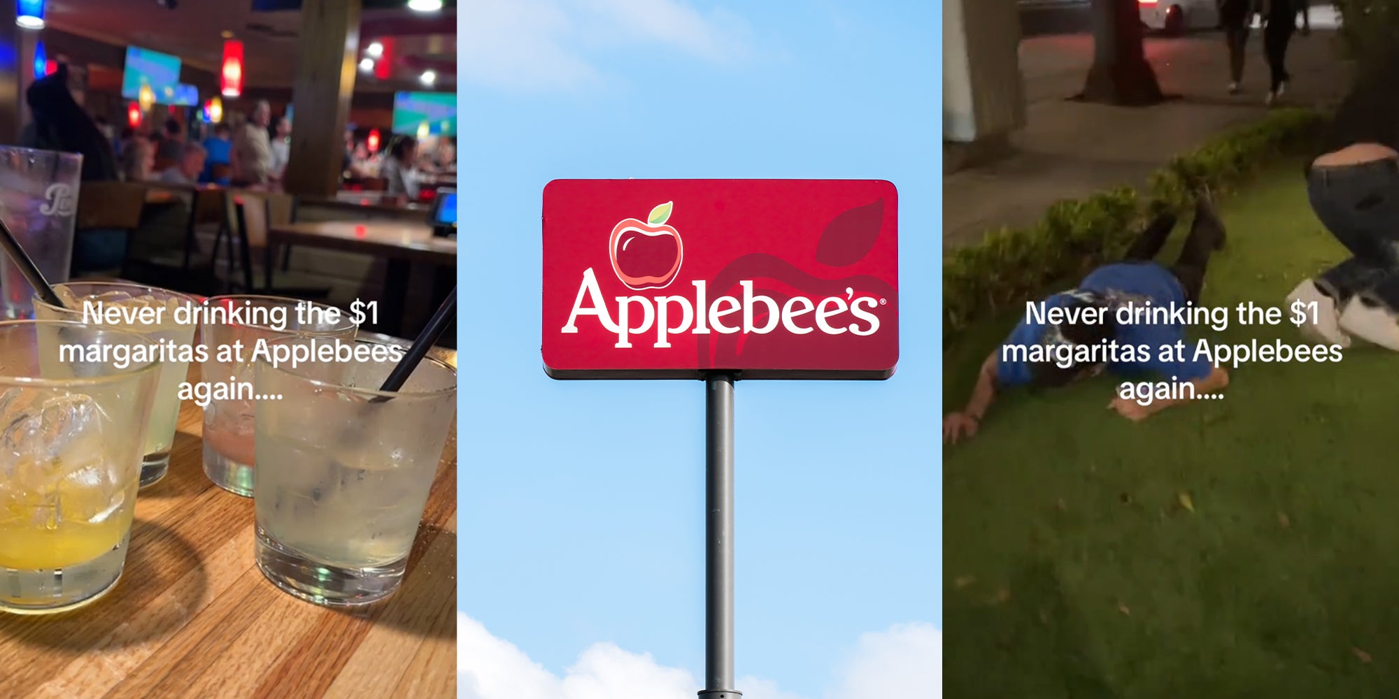 1 Applebee's Margaritas Leaves Customers On Ground