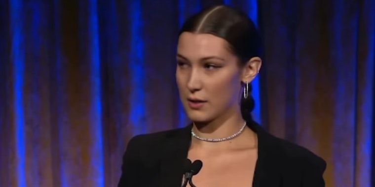 An Israeli music producer made a fake video of Bella Hadid recanting her support for Palestine