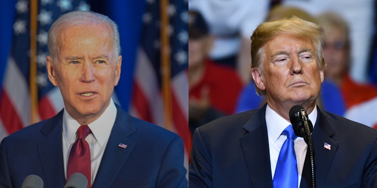 Trump supporters try to troll Biden off Truth Social after president joins right-wing site