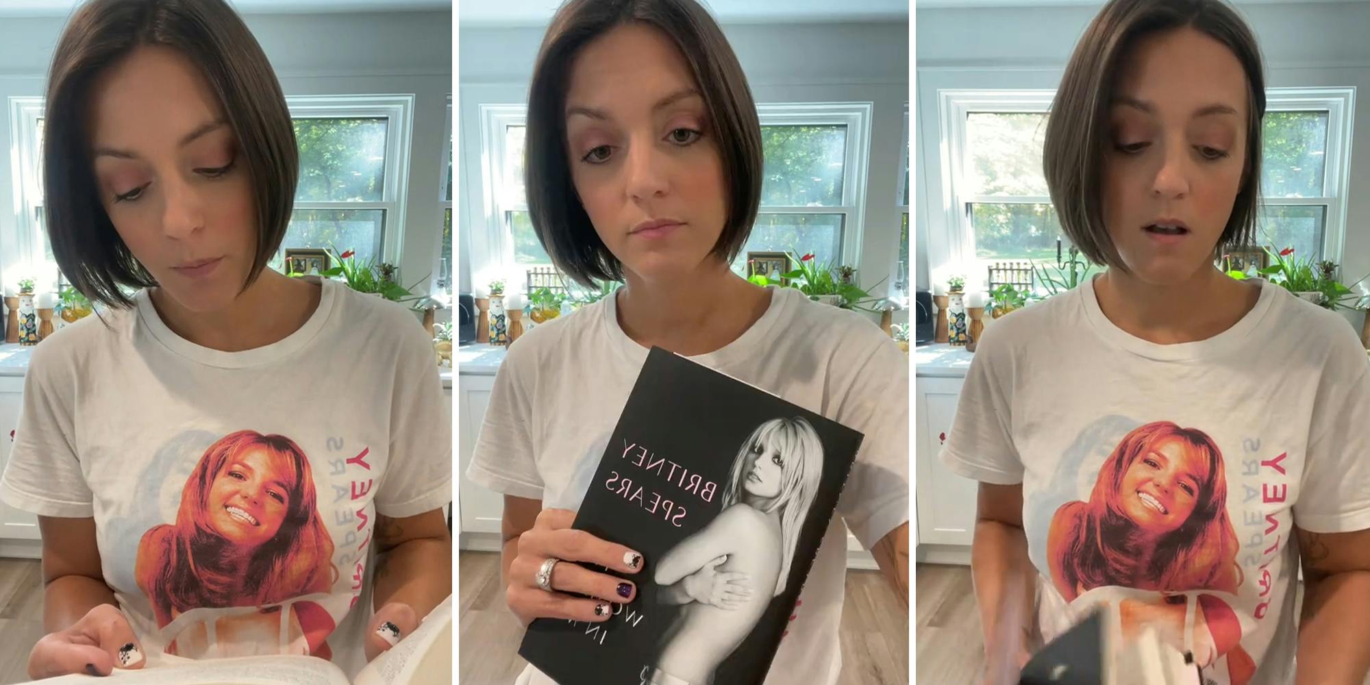 Britney Spears stan reads chilling cheating details with Justin Timberlake from her autobiography