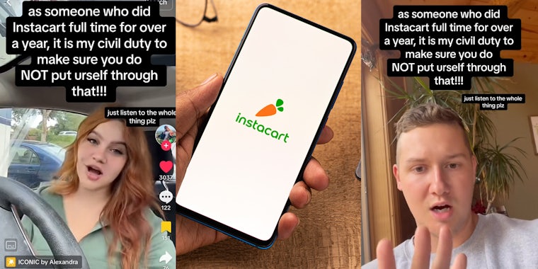 Former Instacart shopper shares PSA for people thinking about doing Instacart