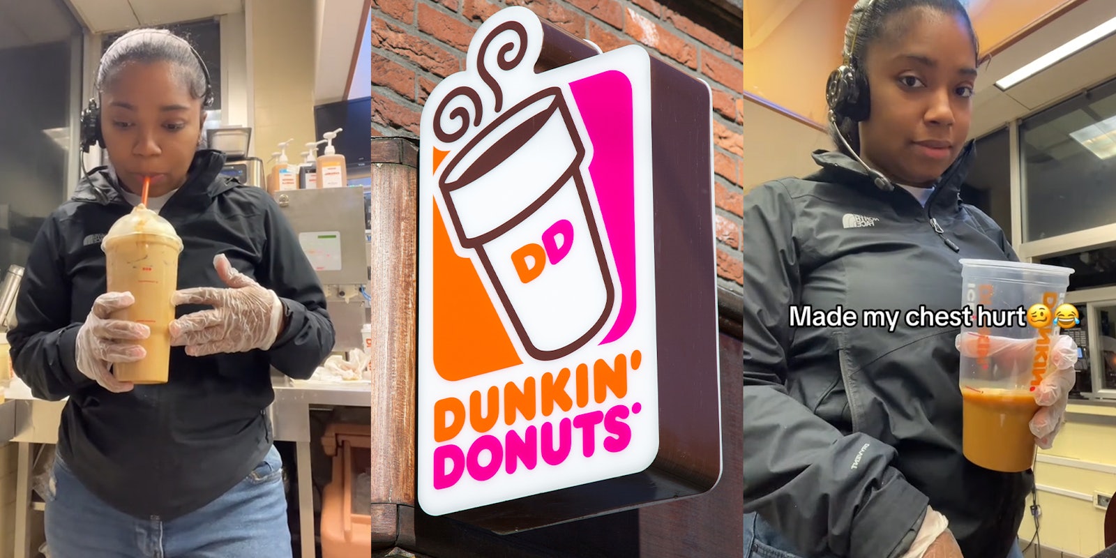 Dunkin' worker exposes customer who orders 14 swirls in her iced coffee