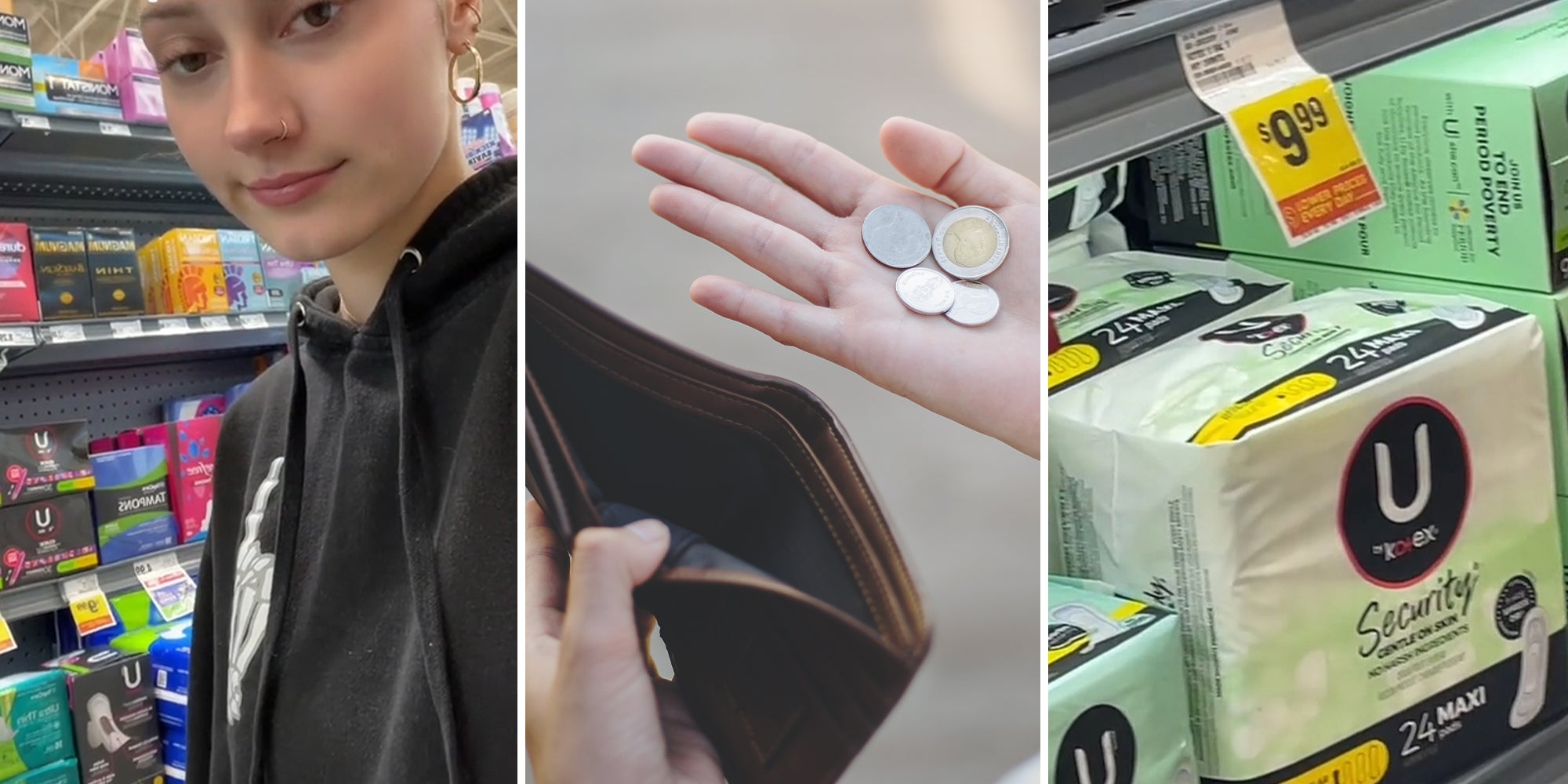 Woman Has to Work for 2 Hours Just to Afford Tampons, Pads