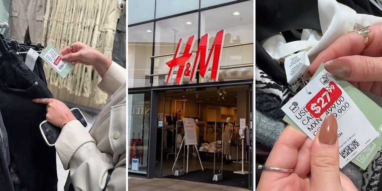 H&M customers share PSA on red sale stickers