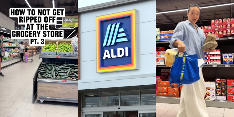 Shopper shares hack for picking out produce at Aldi