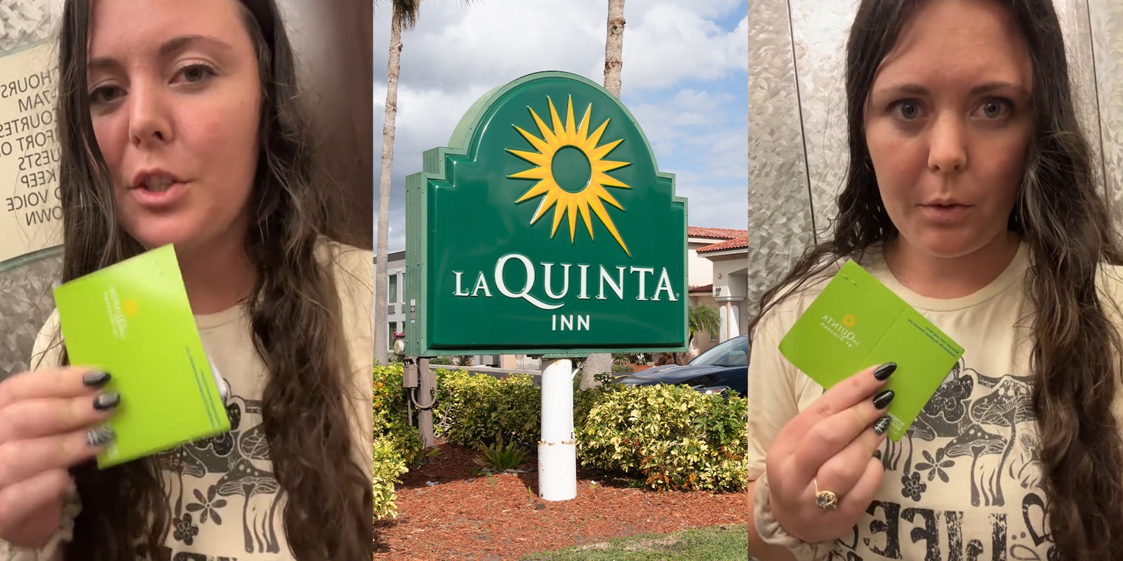 Hotel guest says La Quinta canceled their reservations without warning, gave her a room that already had people sleeping in it