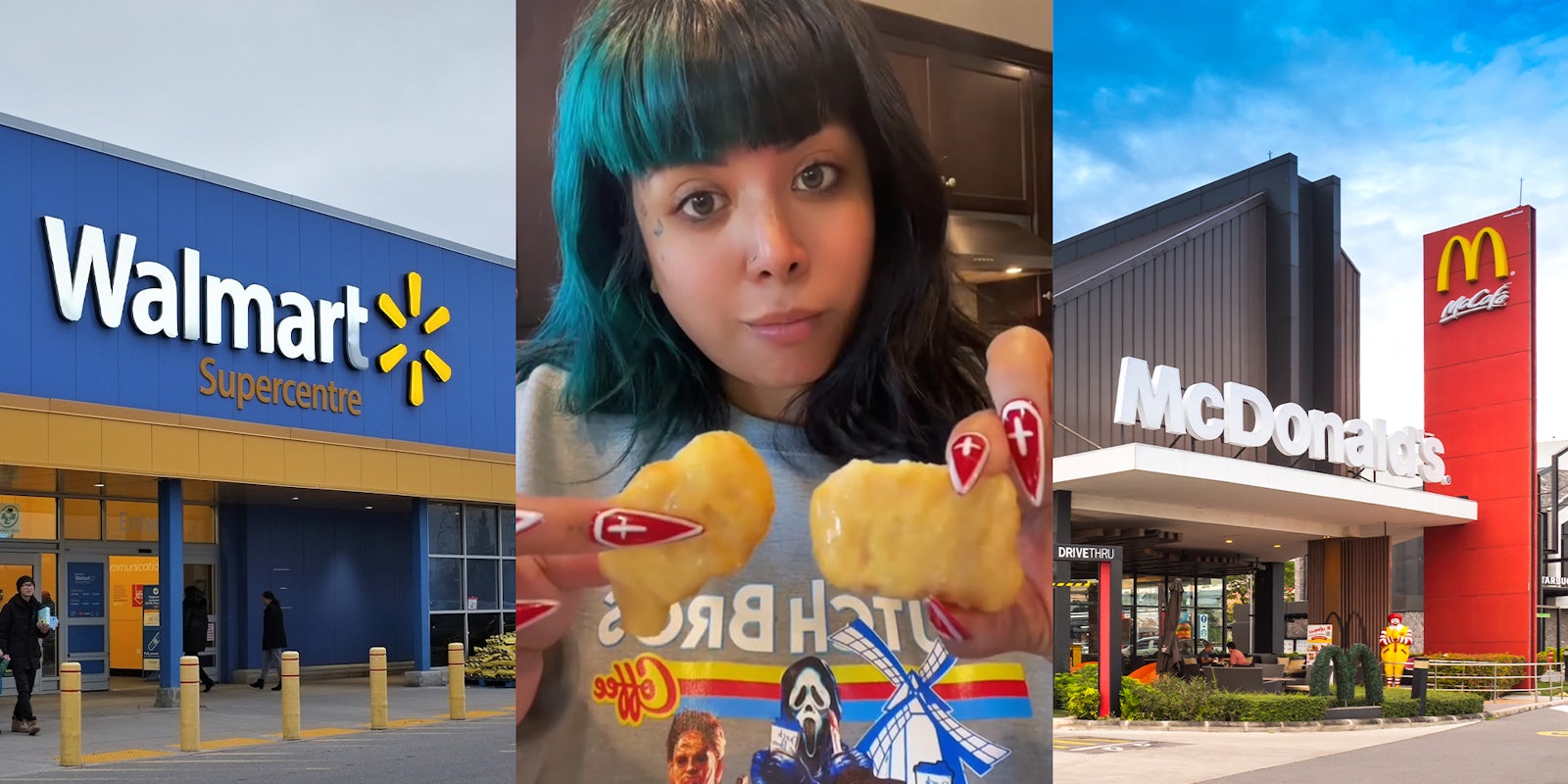 Parent tricks her kids into thinking she got McDonald's using Walmart, Ralphs chicken nuggets