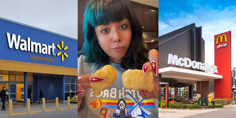 Parent tricks her kids into thinking she got McDonald's using Walmart, Ralphs chicken nuggets