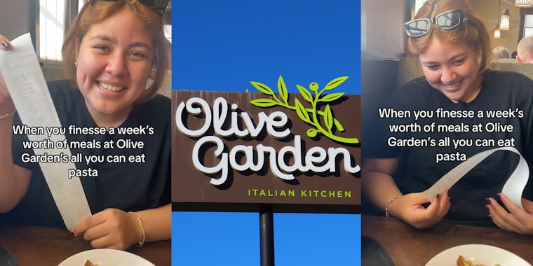 Olive Garden customer ‘finesses’ weeks’ worth of meals with the all-you-can-eat pasta deal