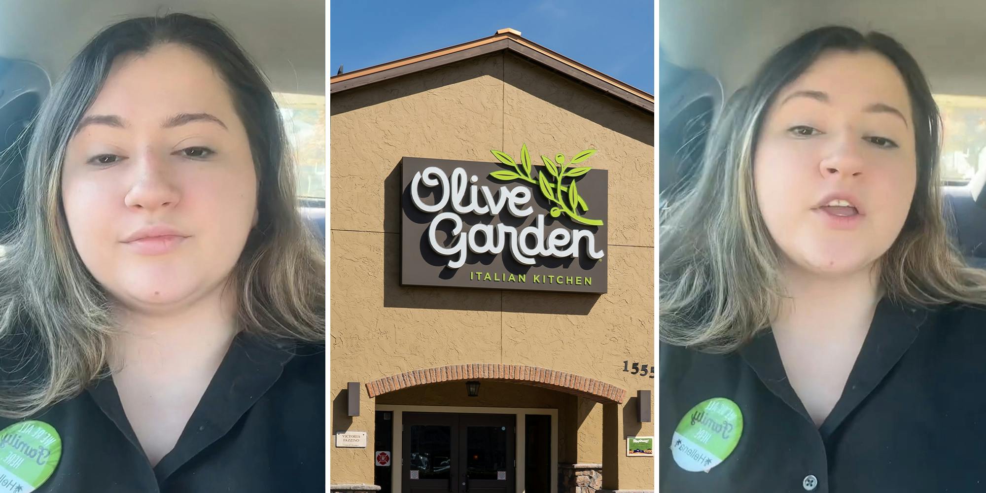 The Daily Dot on X: 'Tell me when': Olive Garden customer goes in for  never-ending pasta and discovers you can take home a cheese grater    / X