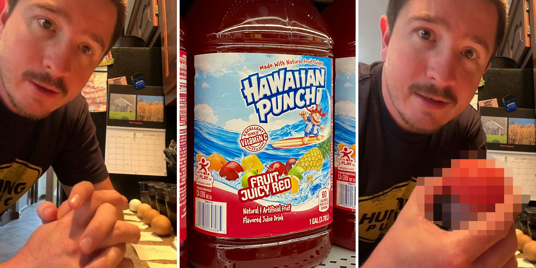 Kid's Science Experiment Shows Effects of Hawaiian Punch