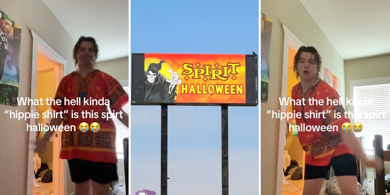 Man buys strange costume from Spirit Halloween