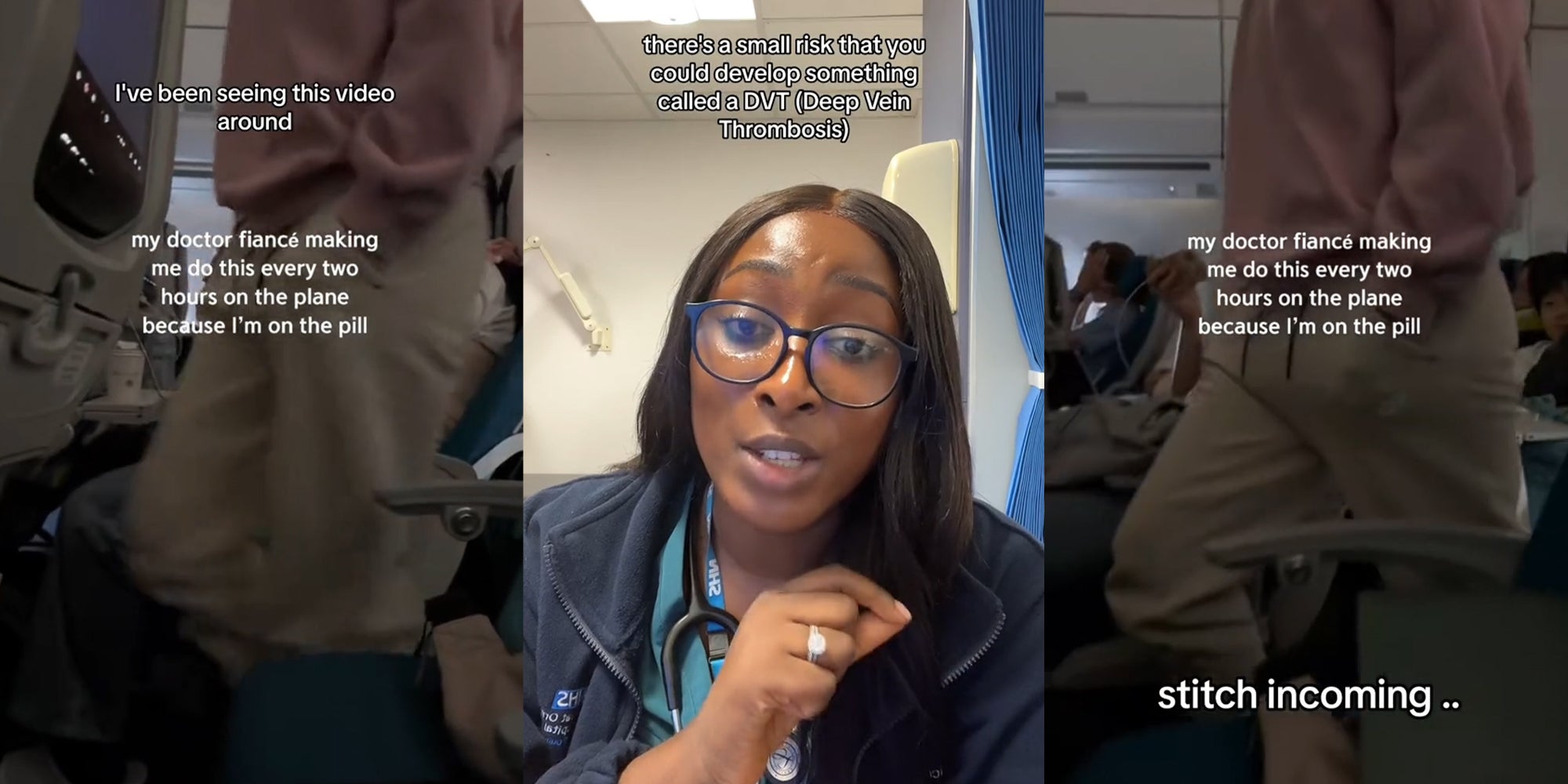 Physician associate shares the importance of staying active on long flights