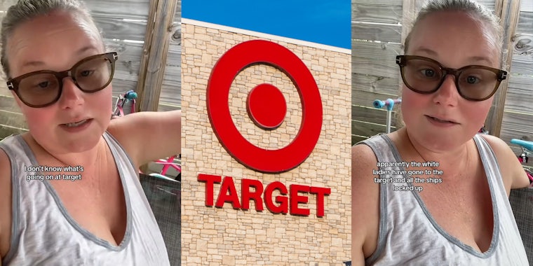 Woman criticizes shoppers who are complaining about the ‘white people products’ in Target now being locked up