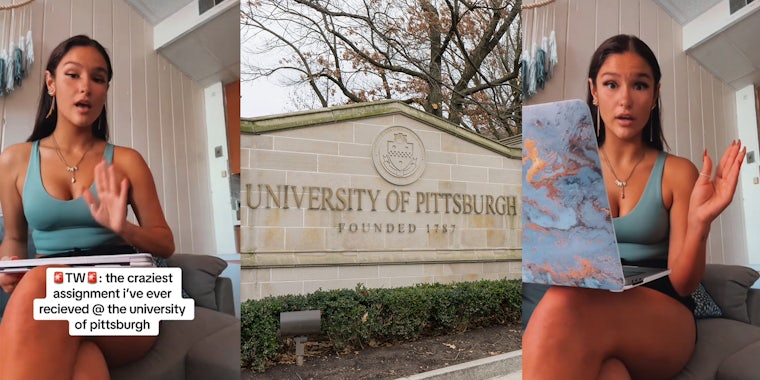 University of Pittsburgh student calls out school for ‘insane’ assignment