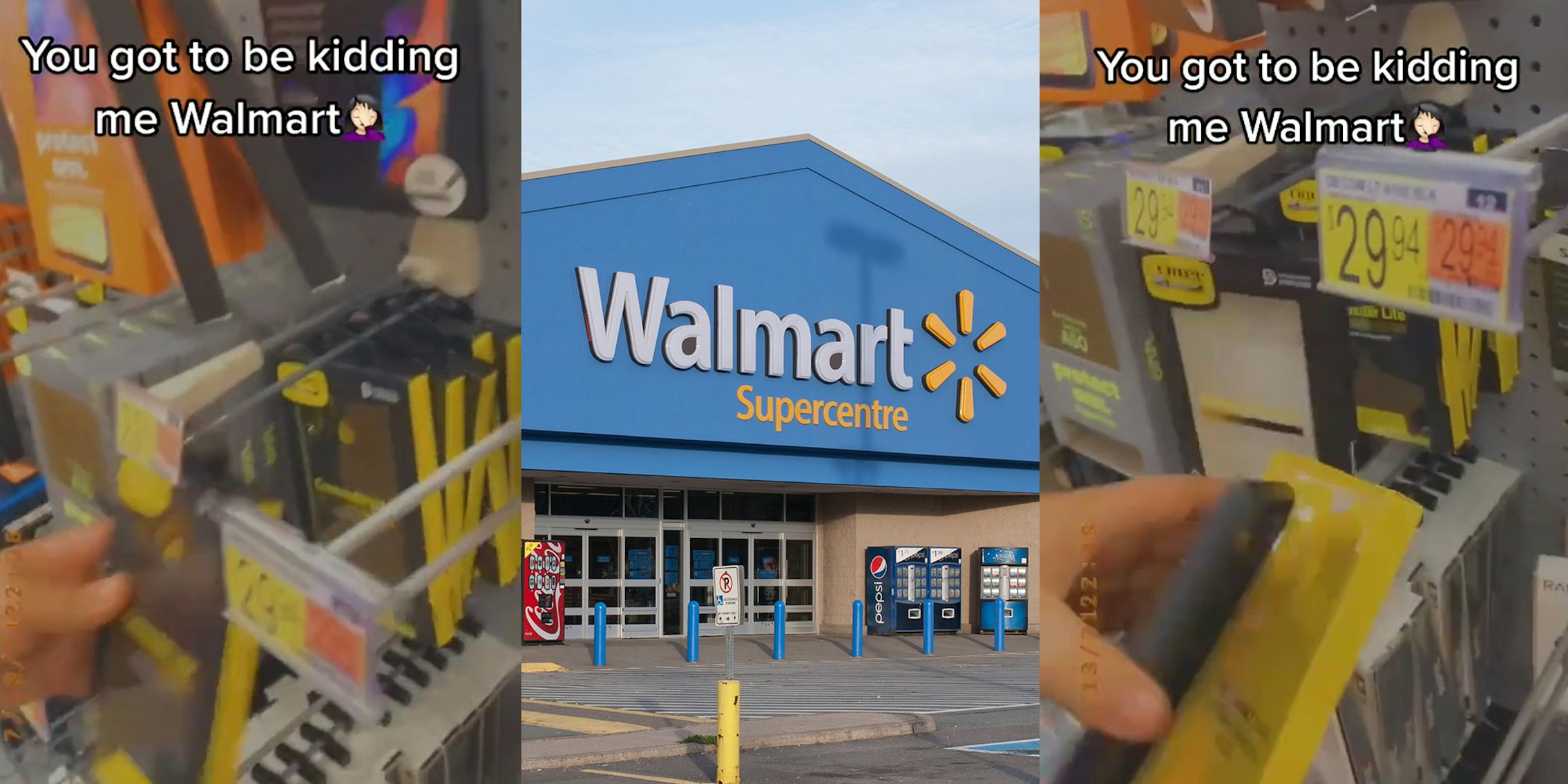 Walmart shopper shows nonsensical security lock on phone cases