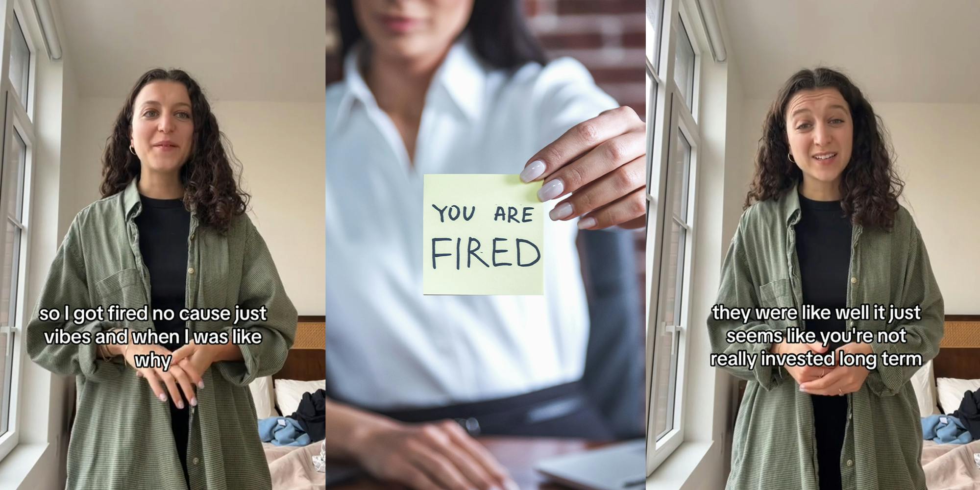 Woman gets fired for looking like she 'doesn't enjoy her job'