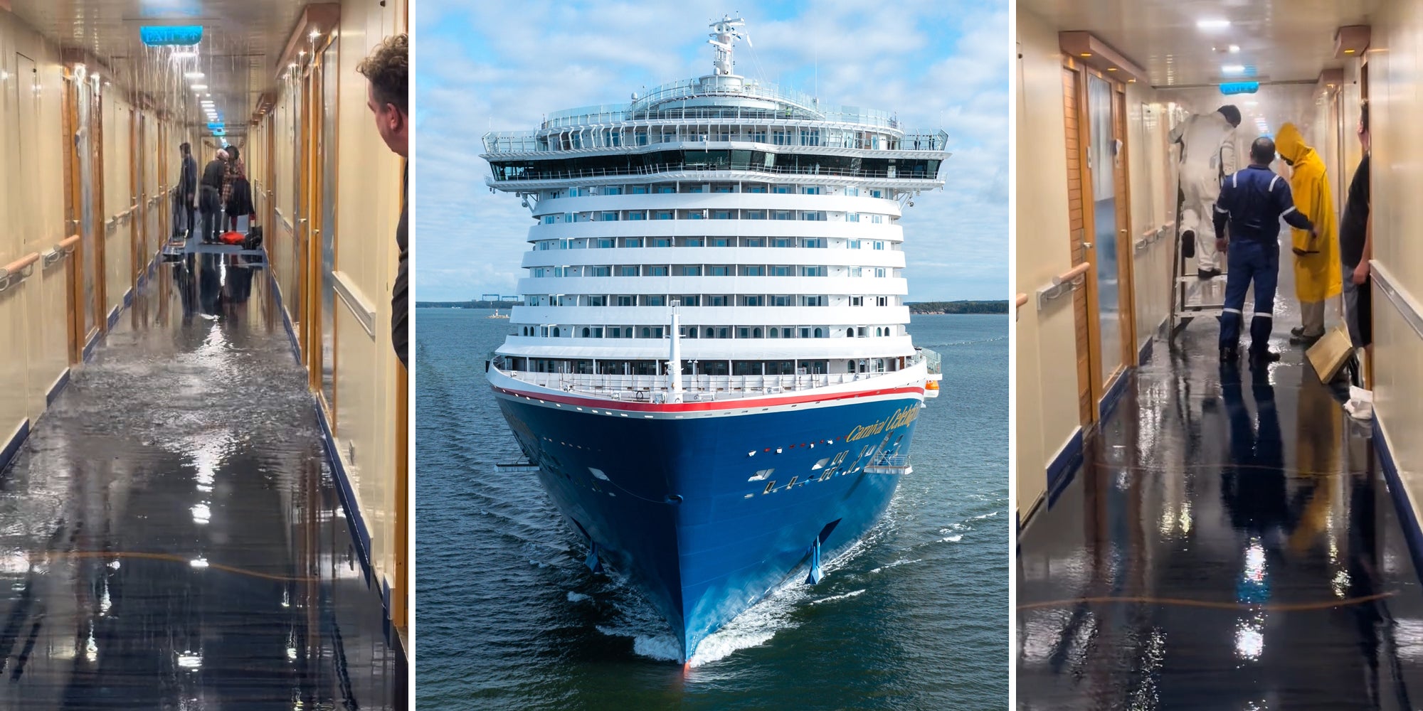 Carnival Cruise Passengers' Room Floods. They Don't Get Help for Hours