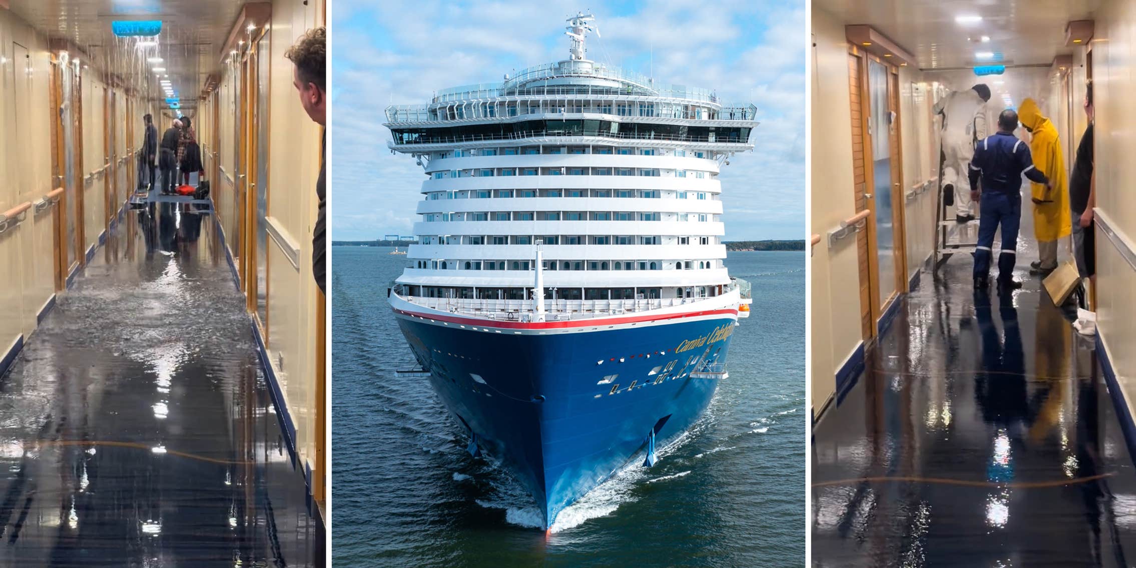 Carnival Cruise Passengers' Room Floods. They Don't Get Help for Hours