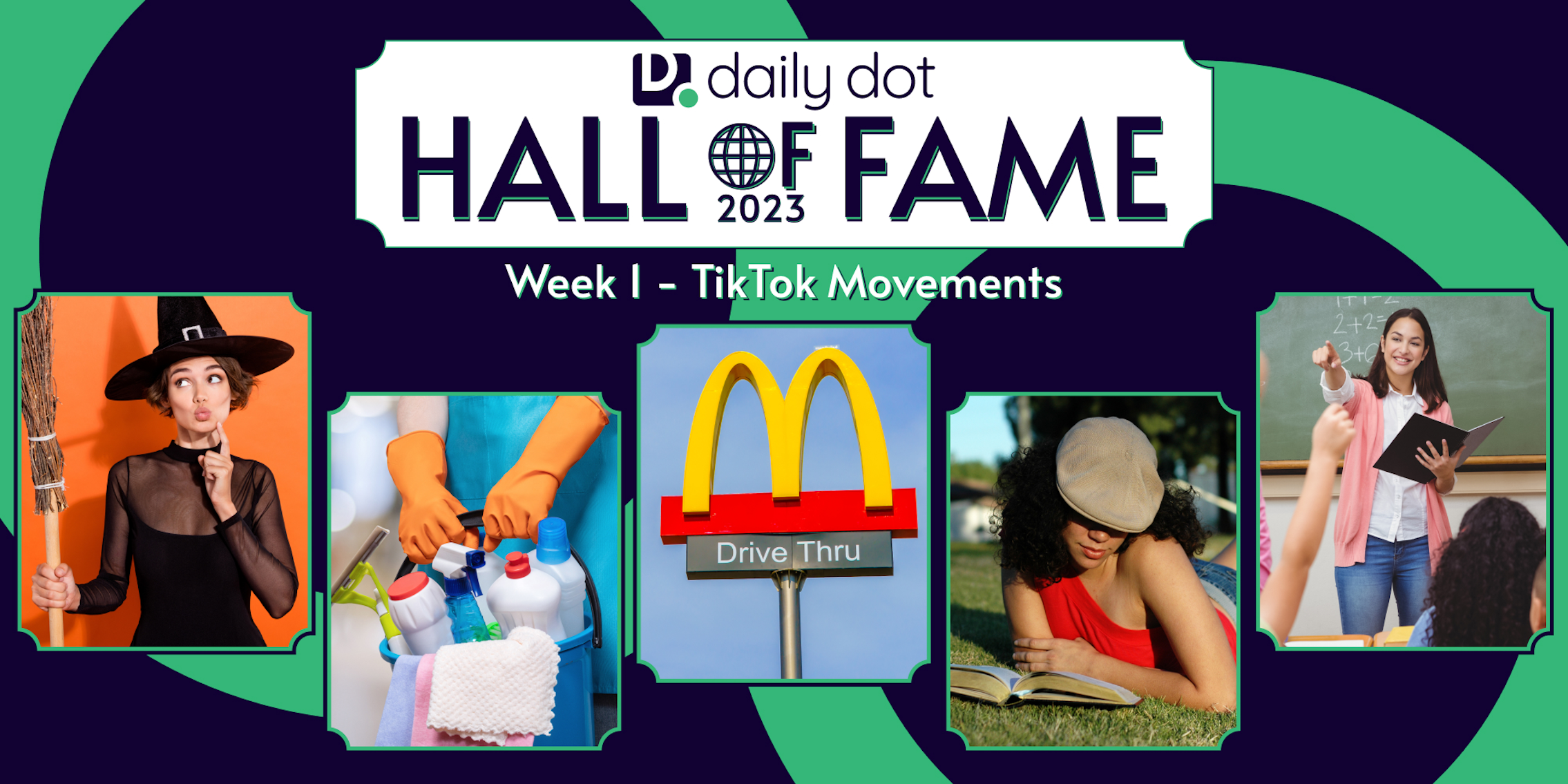 Daily Dot Hall of Fame 2023 Week 1 TikTok Movements