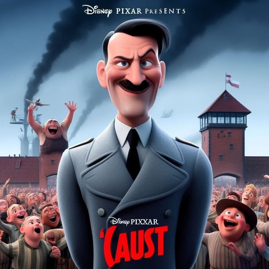 Gab Users Share AI Generated Pics Of Pixar Hitler   Image 2 