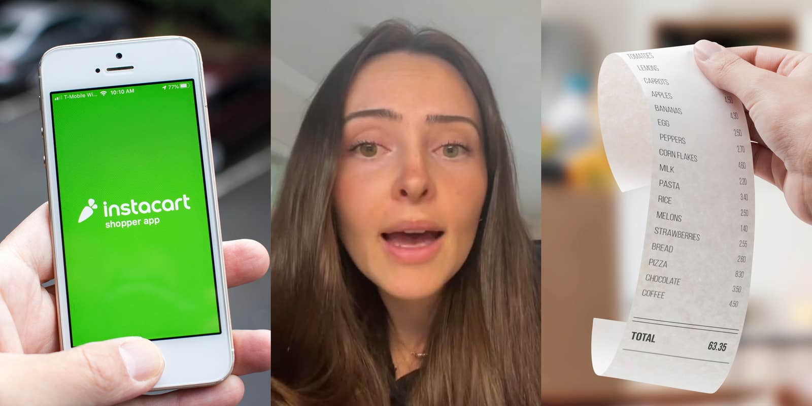 Instacart Driver Says She Wasn’t Allowed to Give Receipt