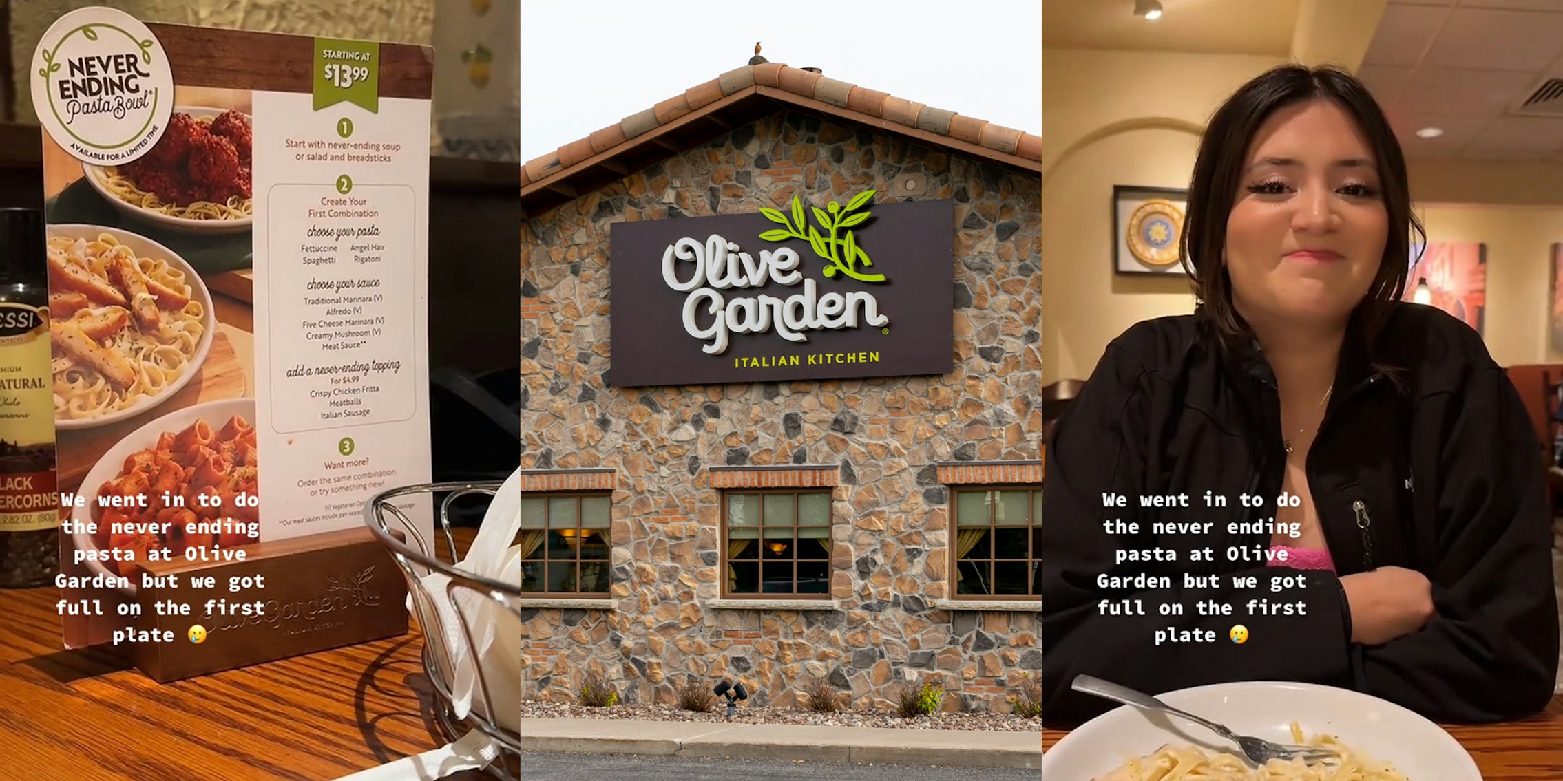 Olive Garden Diners Tap out After First Plate of Endless Pasta