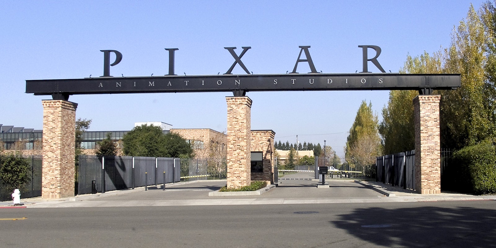 Pixar Studio entrance