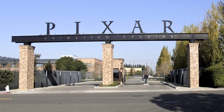 Pixar Studio entrance