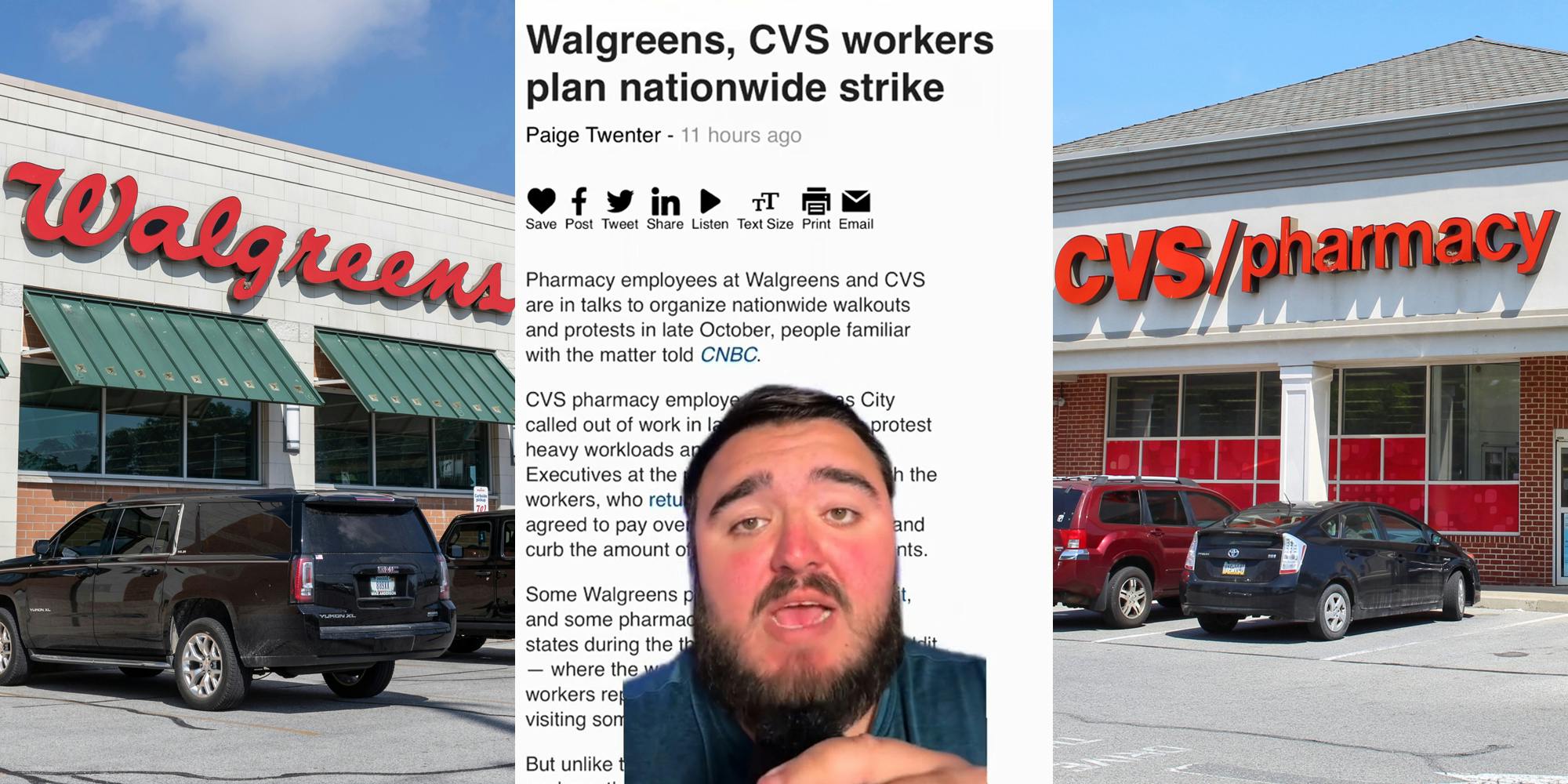 CVS, Walgreens Customers Are Worried Amid Potential Strikes