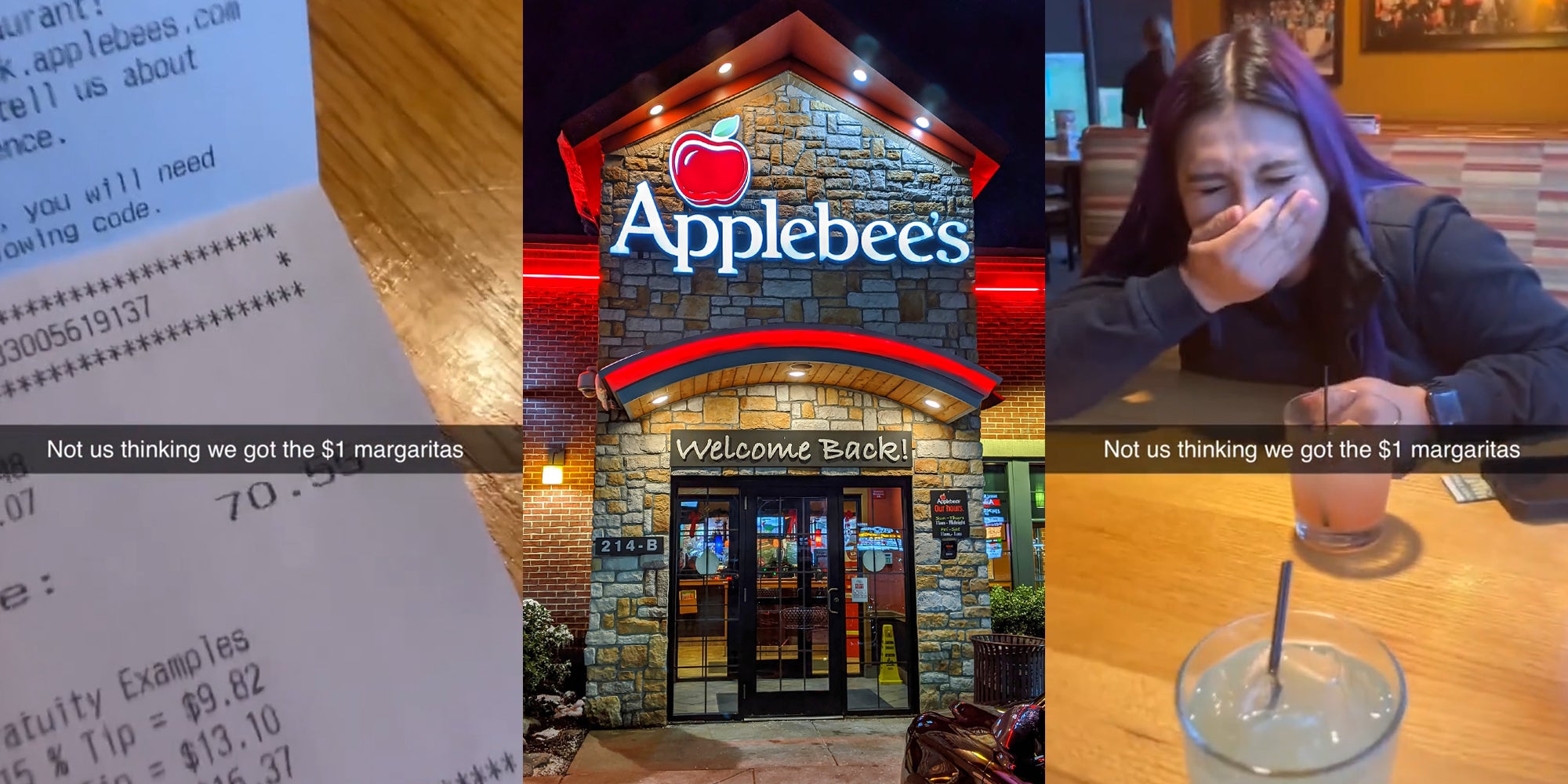 Woman to Ask for Dollaritas, Applebee’s Charges Full Price