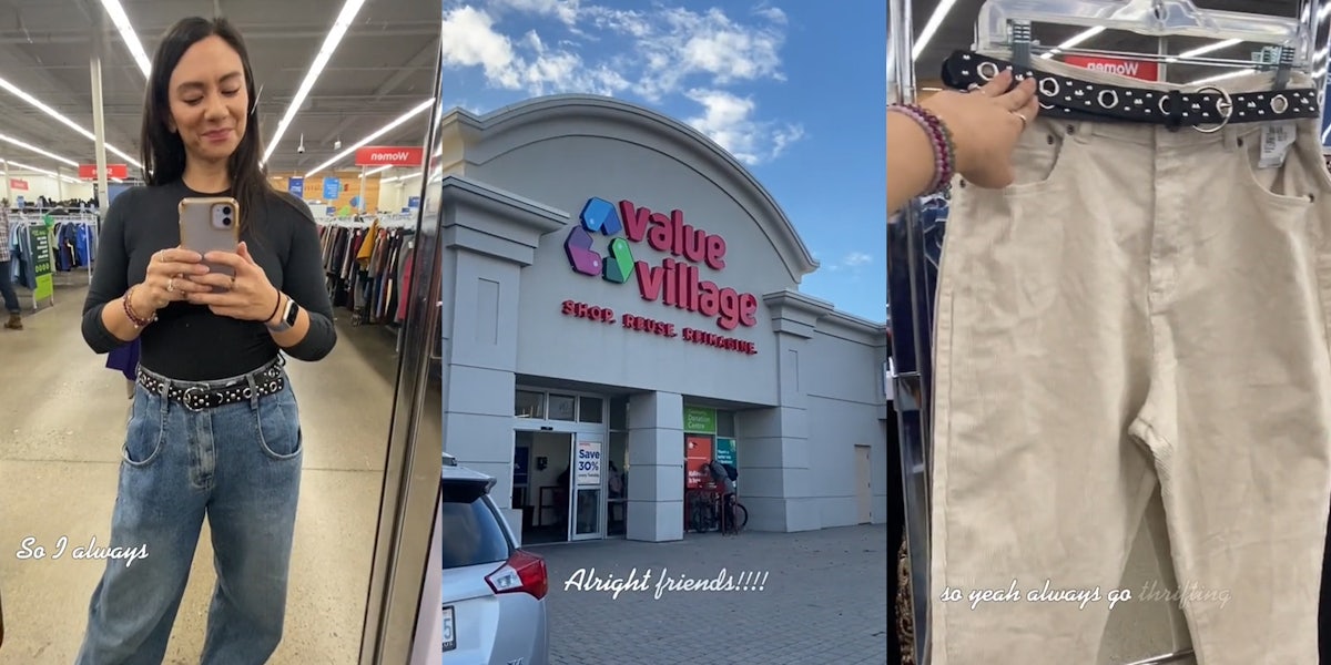 Value Village Shopper Shares Thrifting Hack for Finding Your Size