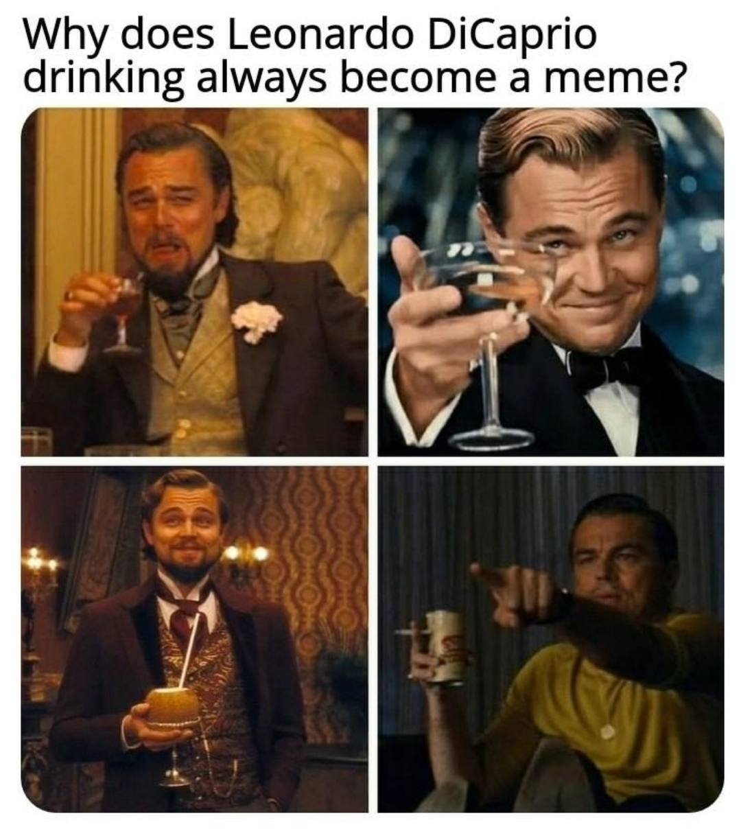 various leonardo dicaprio memes