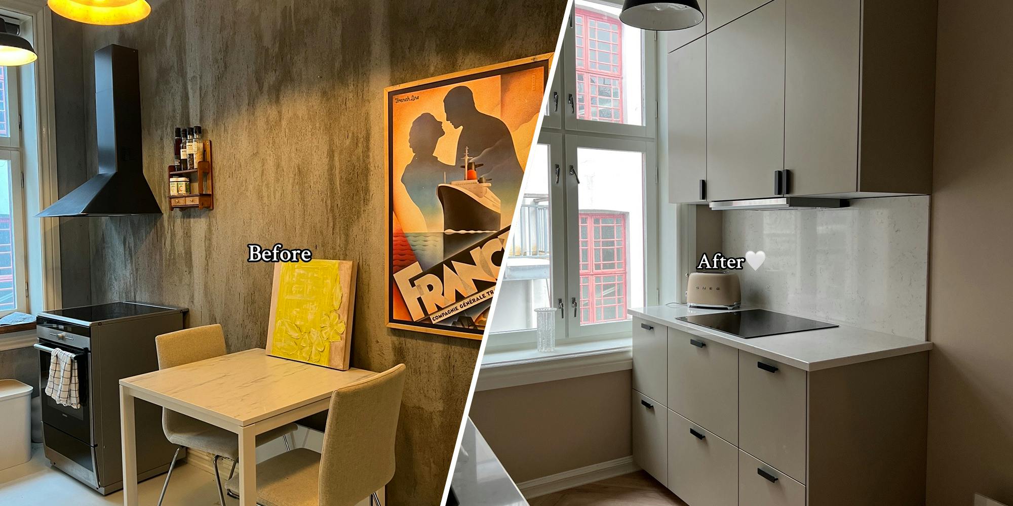 Girlfriend redecorates her boyfriend's apartment, sparking controversy about the 'girlfriend effect'