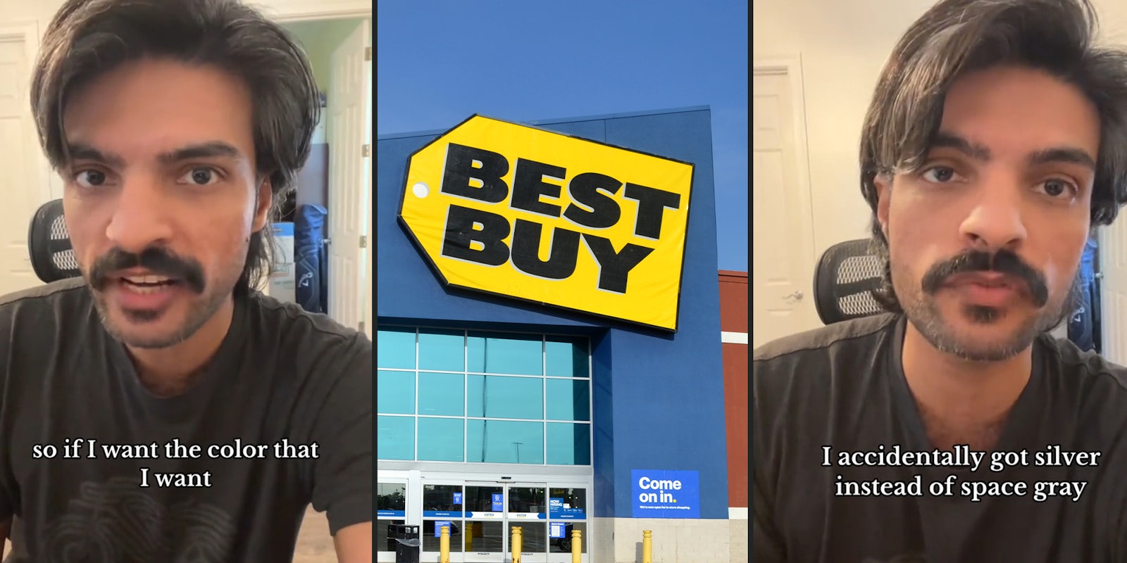 Best Buy customer tries to exchange Macbook for a different color.