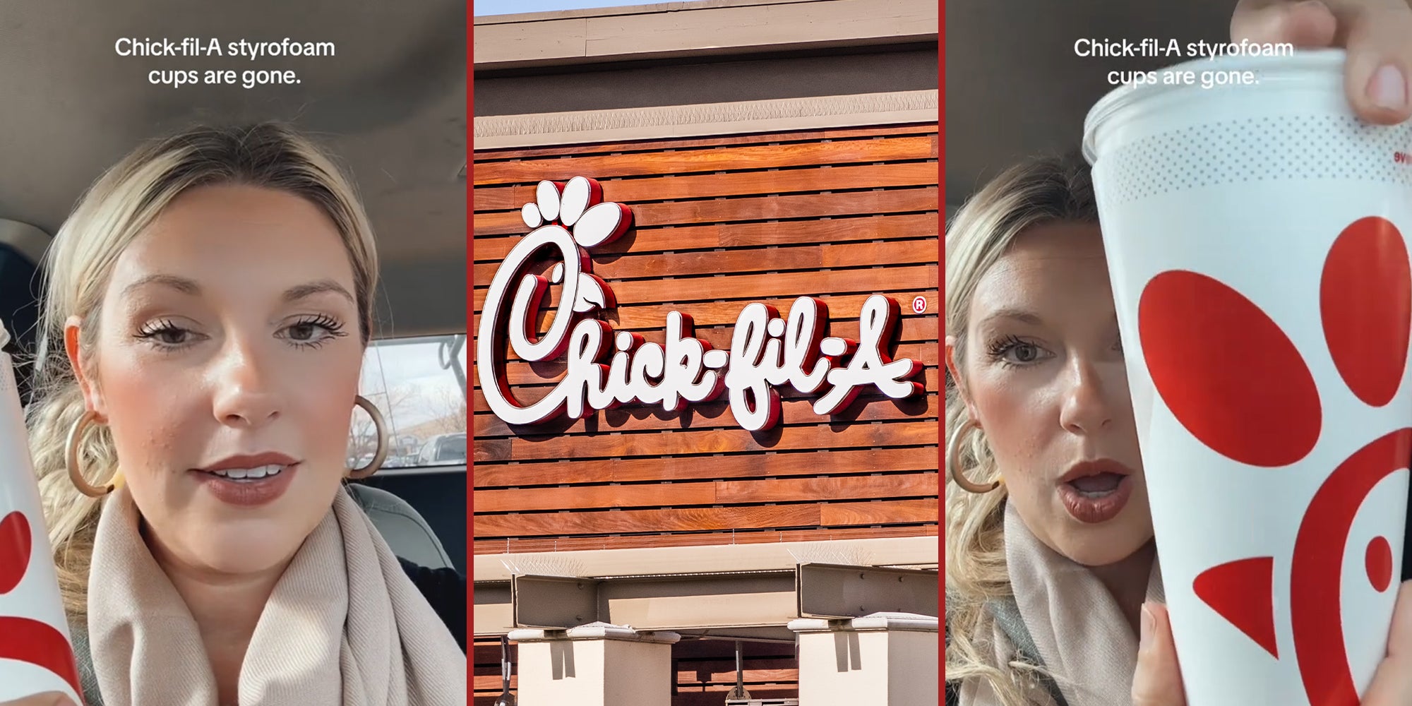 ChickFilA Customer Says They're Replacing Styrofoam Cups