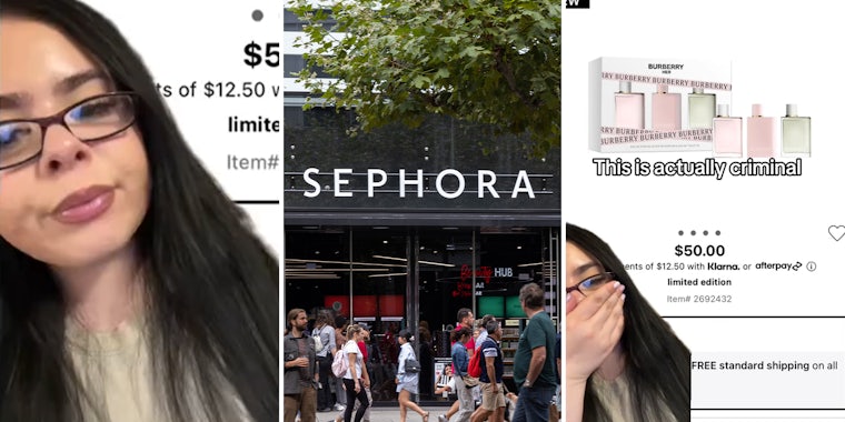 Sephora customer buys perfume set for $50, is disappointed when they arrive