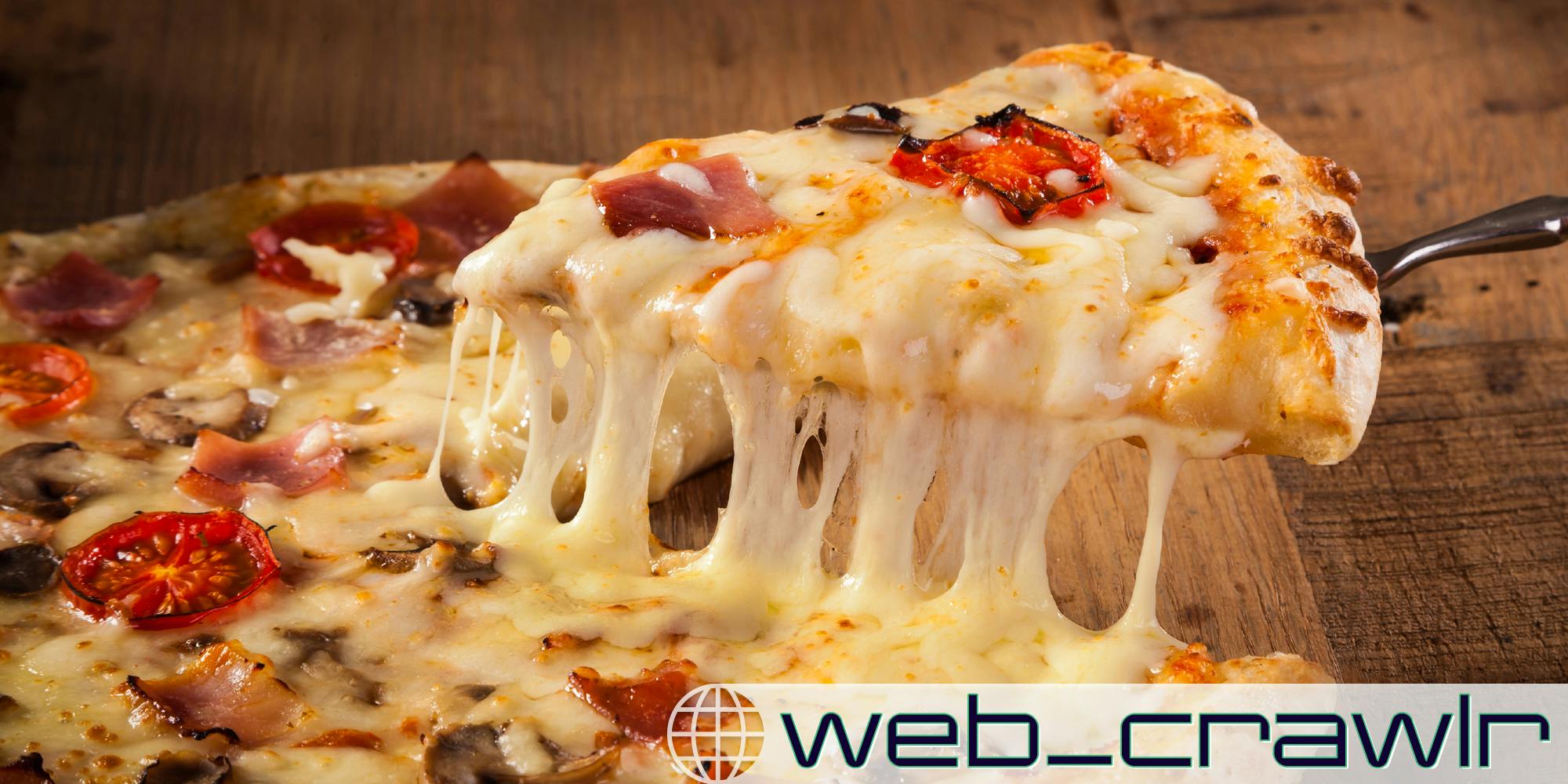 A piece of pizza. The Daily Dot newsletter web_crawlr logo is in the bottom right corner.