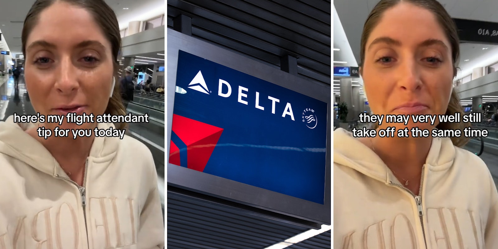 Flight attendant shares why airlines may be lying about delayed flights