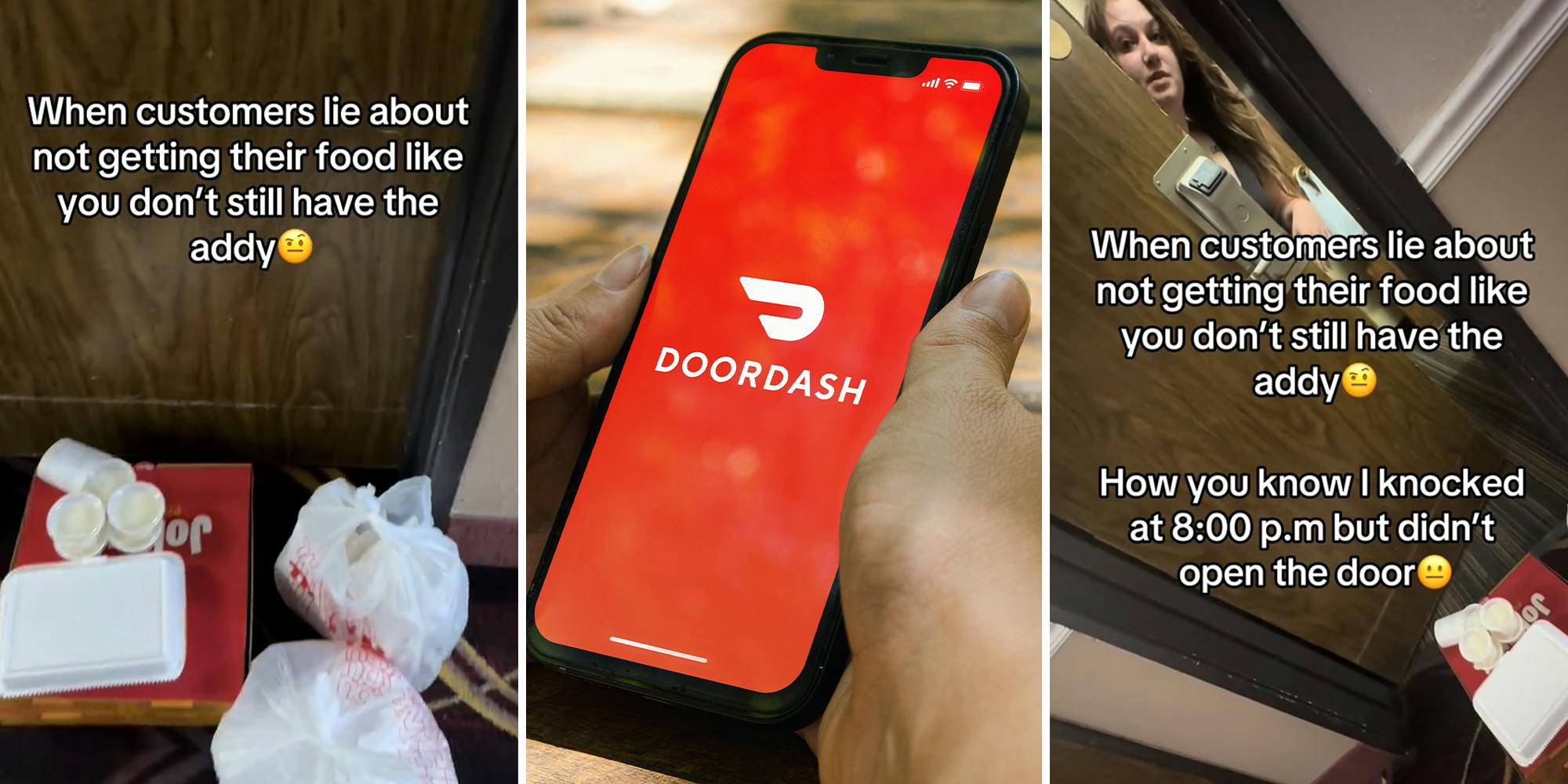 DoorDash driver confronts customer who ‘lied’ about not receiving order