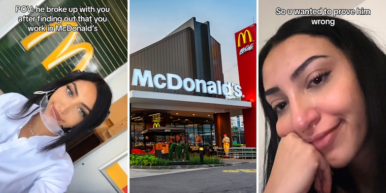 Woman says boyfriend broke up with her after finding out she works at McDonald’s. She tried to get revenge