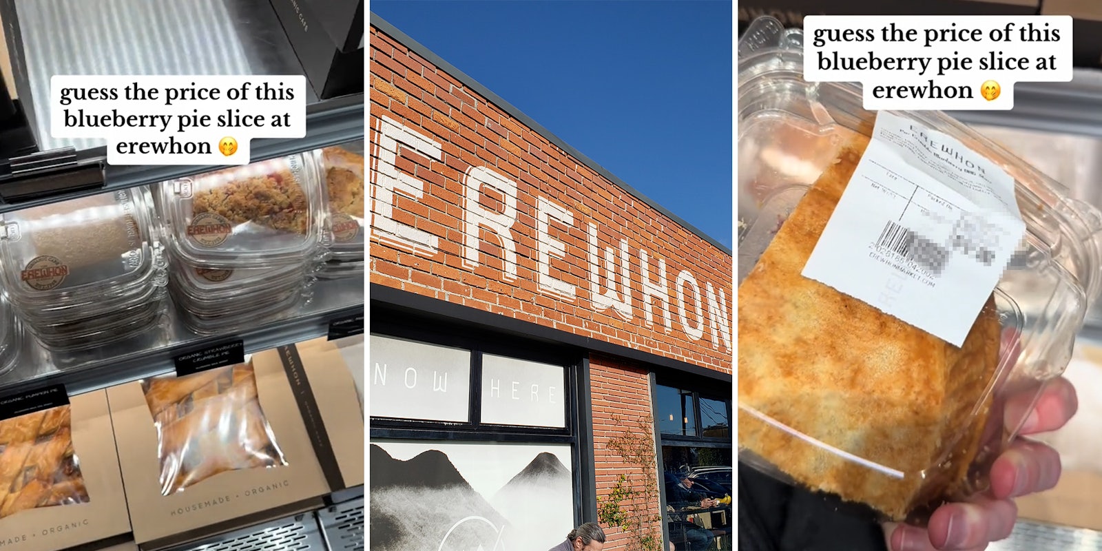 Customer finds a ridiculously priced slice of pie. Even for Erewhon, it’s more expensive than you think
