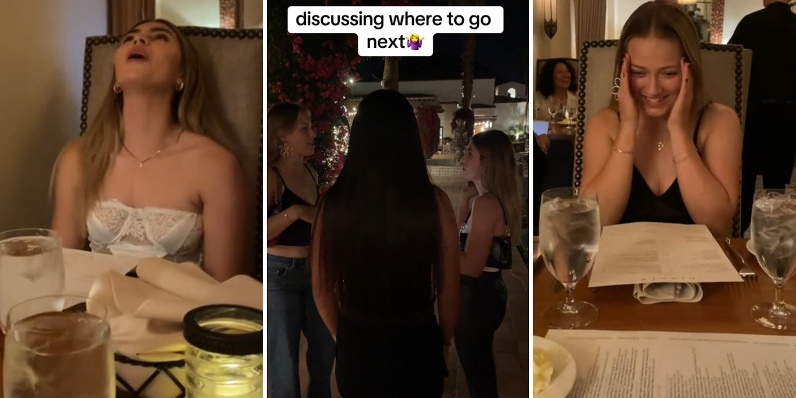 Women have to leave restaurant after being seated because it’s too expensive