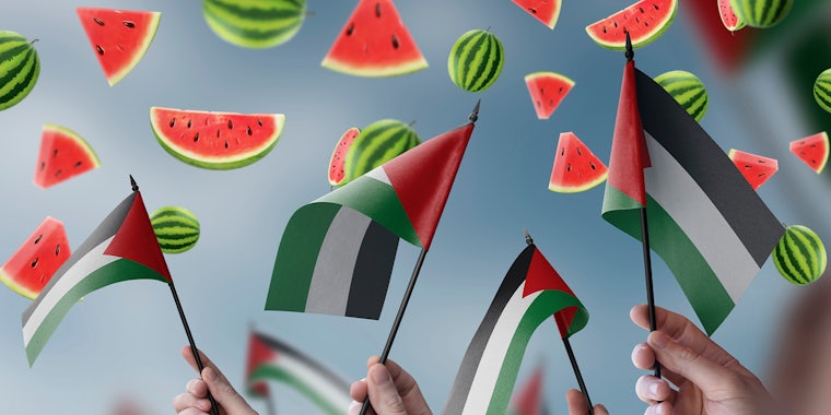 Why the watermelon emoji is a symbol of Palestinian resistance