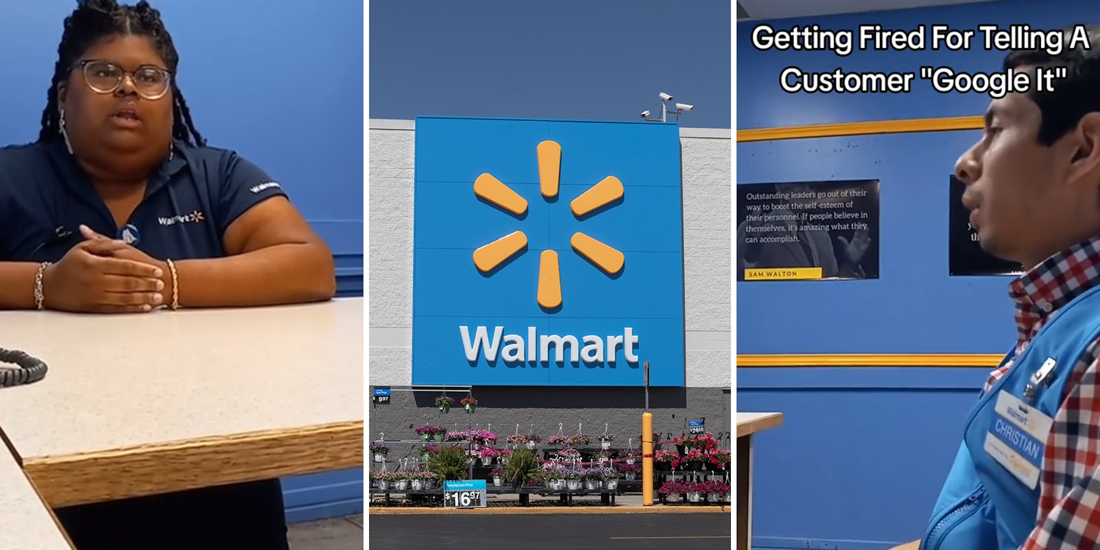 Walmart worker films the moment he gets fired for telling customer to ‘Google it.’ Here’s why