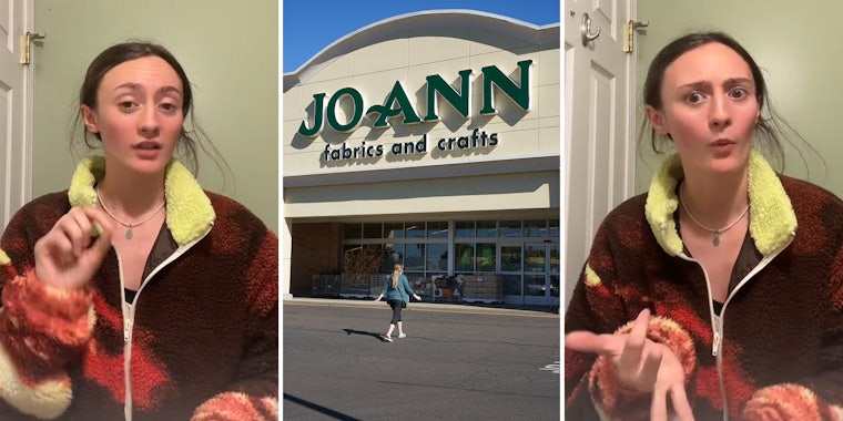 Customer says Joanne Fabrics worker refused to let her leave the store with fabric