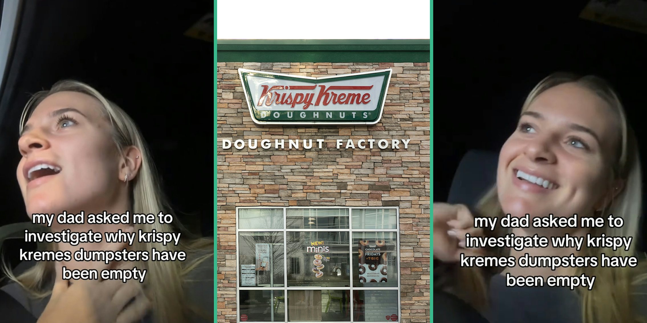 Customer Questions Why Kreme Dumpster Is Empty